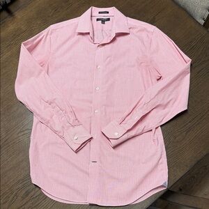 Banana Republic Women's Pink Button Down Shirt